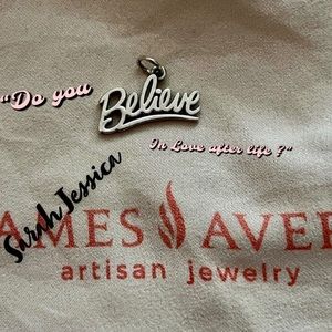 Believe Charm James Avery